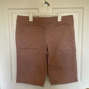 Loft pink knee length shorts